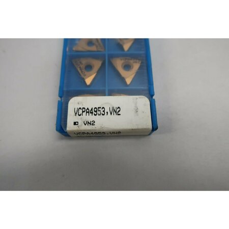 Valenite VALENITE VCPA4953VN2 VN2 SET OF 10 CARBIDE INSERT VCPA4953 VN2